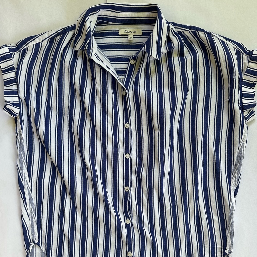 Madewell Central Shirt in Shea Stripe